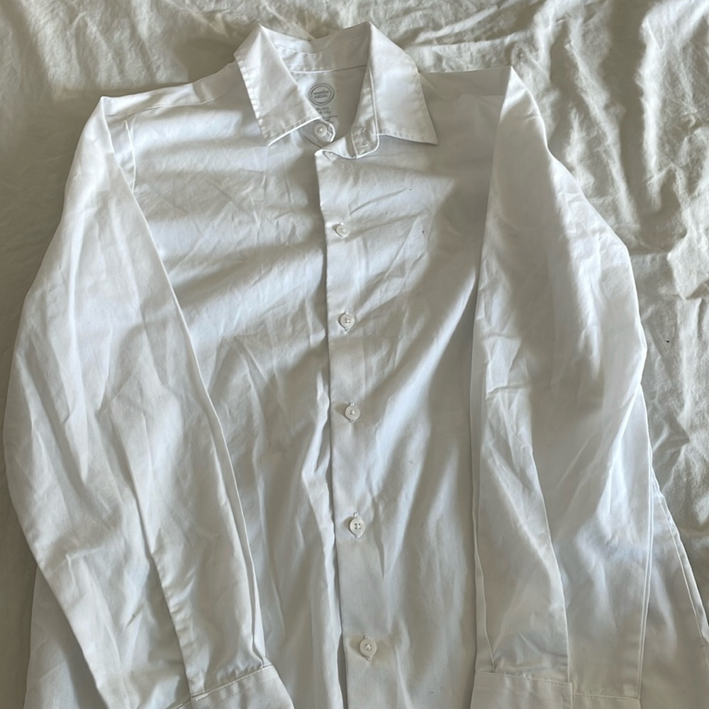 Boys dress shirt 14-16 wonder nation.